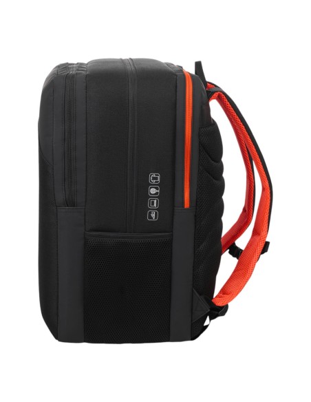 Mochila Bullpadel BPM25008 Ionic Negra | Ofertas de pádel